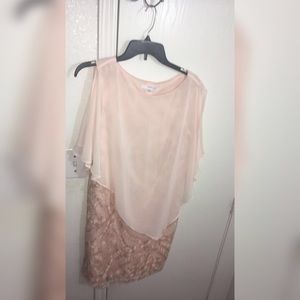 Pink Chiffon Dress